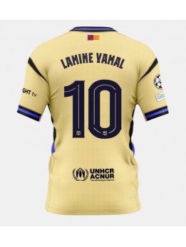 Barcelona Lamine Yamal #10 Replika Borta Kläder 2025-26 Kortärmad